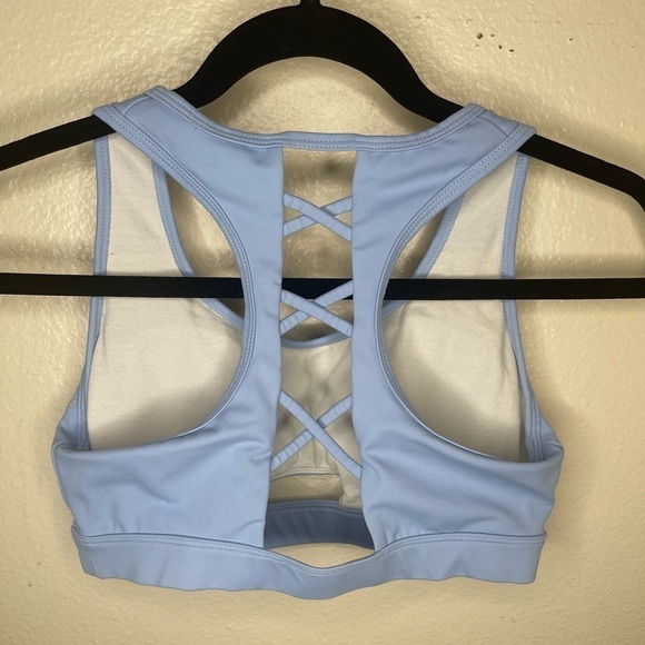 CURVES N Combat Boots Laced Back Sports Bra - Picture 3 of 5